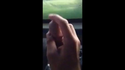 playing with big dick in bus