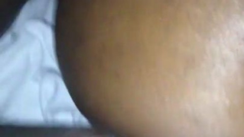 Creamy black pussy fucked by big black dick