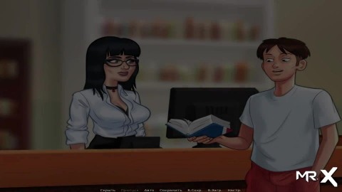 SummertimeSaga - Having Sex In The Library E1 # 14