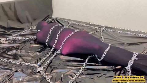 [fx-tube net] Stockings mummification chain bondage