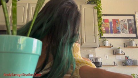 Dominant Facefucking and Creampie in the kitchen ( Sukisukigirl / Andy Savage Episode 227 )