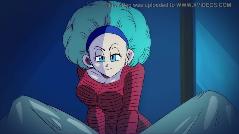 DB ASMR Bulma Fan Animation (Handjob and Blowjob)