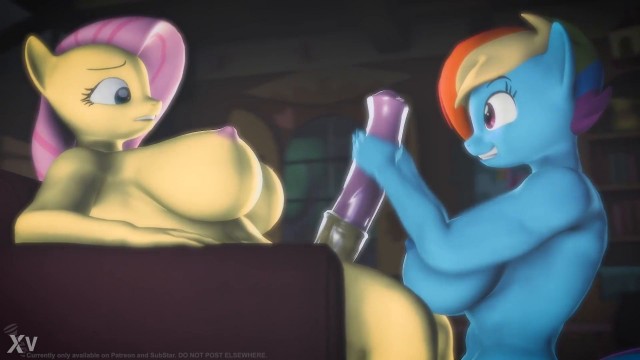 Futa Fluttershy And Rainbow Dash