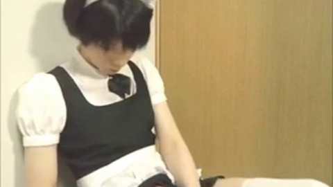 Amateur Japanese CD cute maid jack