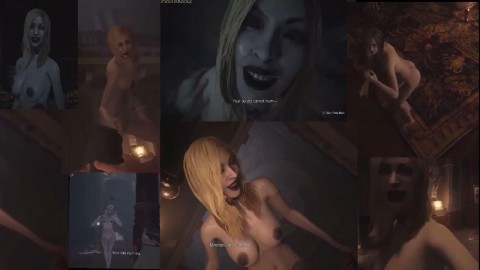 2.0 Lady Cassandra Dimitrescu Nude having sex remake.MP4